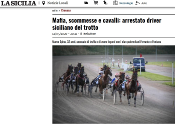 Operazione "Mani in pasta": i tentacoli della mafia sullippica. Di nuovo. 