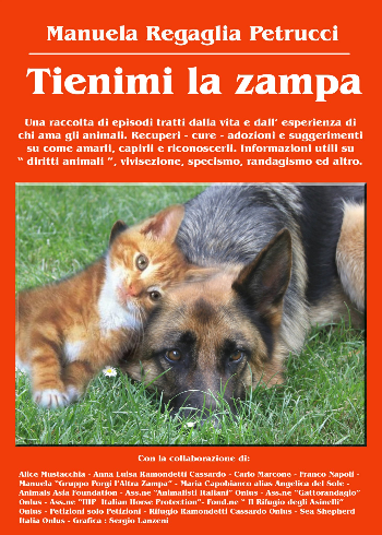 Nuovo libro di Manuela Regaglia, parte del ricavato in beneficenza a centri di recupero animali e ai terremotati in Emilia